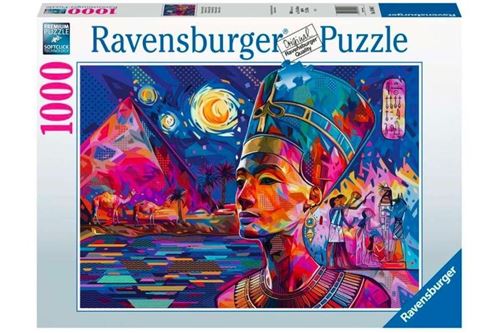 Puzzle 1000 pièces :  Néfertiti Sur Le Nil