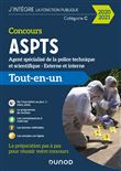 Concours ASPTS Agent spécialisé de la police technique et scientifique - 2020-2021 - Tout-en-un