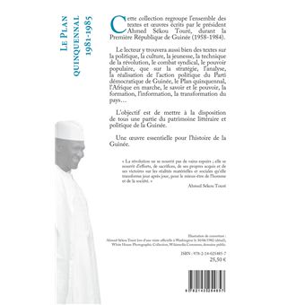 Le plan quinquennal 1981-1985