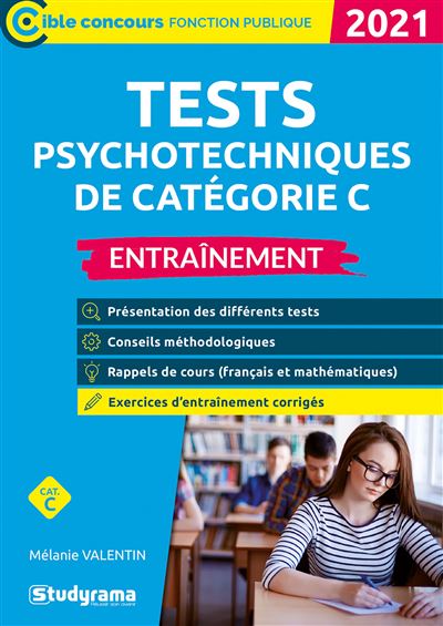 Tests psychotechniques de catégorie C 2020