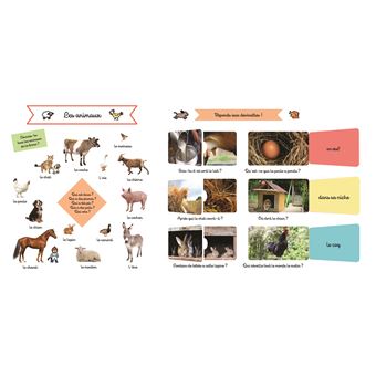 Le grand imagier animé de la ferme