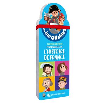 Quelle histoire - Éventail Personnages de l'Histoire de France