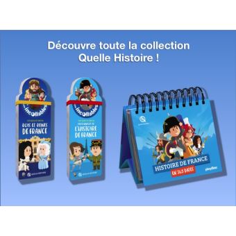 Quelle histoire - Éventail Personnages de l'Histoire de France