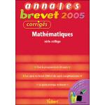Annales Brevet Mathématiques série collège