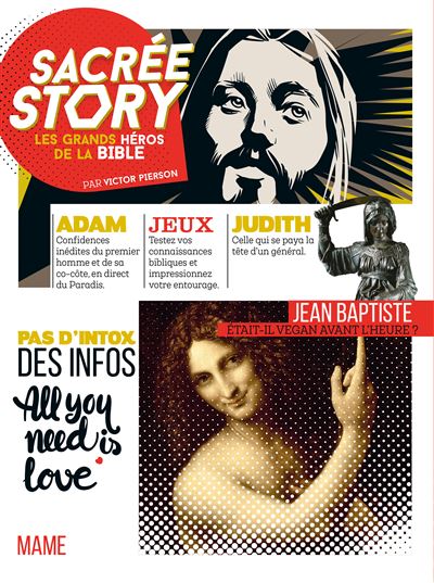 Sacrée story - le mag des grands héros de la Bible - Victor Pierson - broché