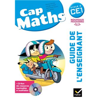 Cap Maths CE1 éd. 2016 - Guide de l'enseignant + CD Rom