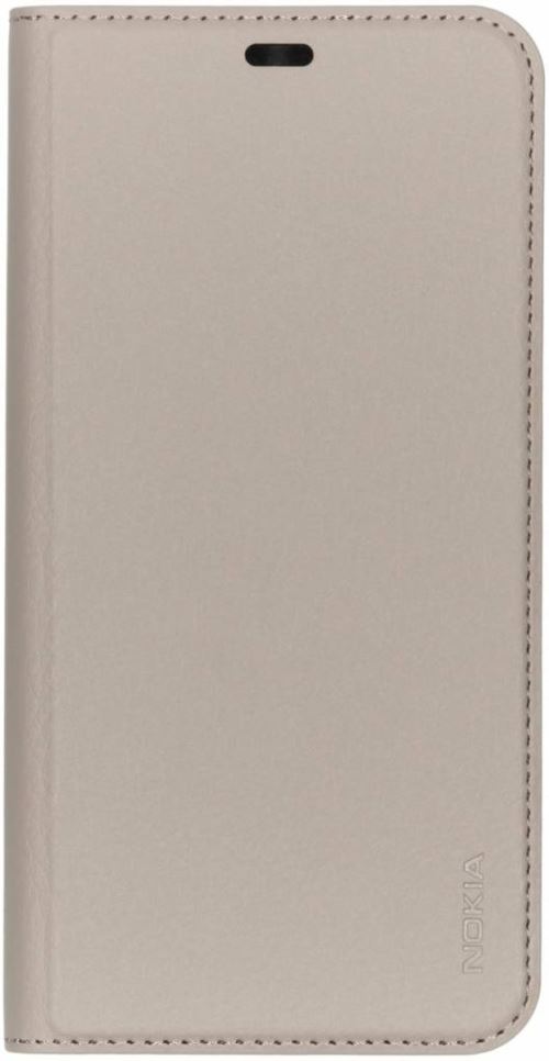 Nokia 8.1 Slim Flip Case Grey