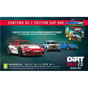 DiRT Rally 2.0 Day One PS4 - Jeux vidéo - Achat & prix