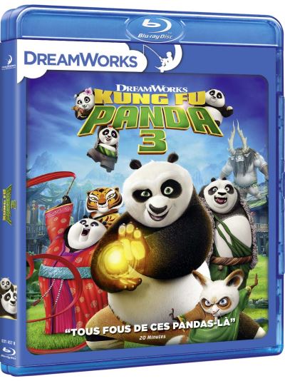 Kung Fu Panda 3 Combo Blu-ray + DVD + DHD