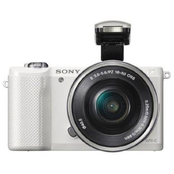 SONY ソニー α 5000 ホワイト E PZ 16-50mm Câmara Digital Pequena HD | Câmaras Mirrorless | Sony a5000 | Sony