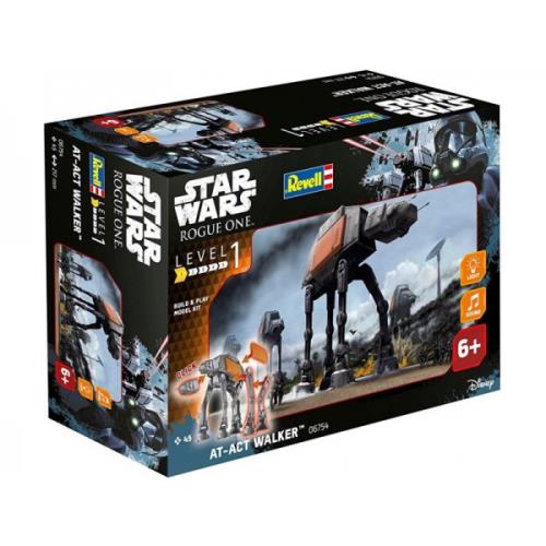 Maquette Star Wars Rogue One AT-ACT Walker Revell 6754 Build & Play Model Kit 45 pièces