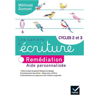 Les cahiers d'écriture Cycles 2 et 3 Éd. 2020 - Cahier n°4 : remédiation