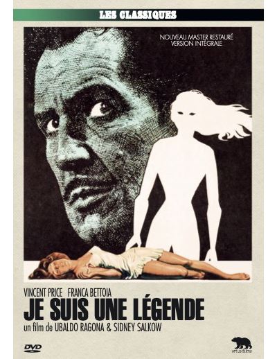 Je suis une légende DVD - Sidney Salkow, Ubaldo Ragona - DVD