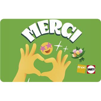 E-carte cadeau Fnac Darty Merci 30E - 1