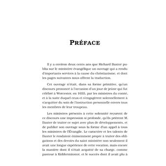 Le Pasteur Réformé