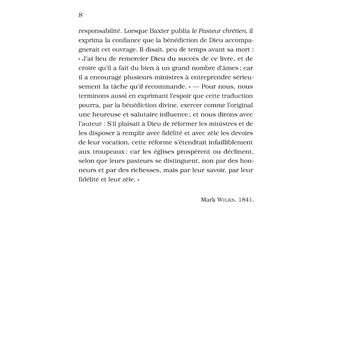 Le Pasteur Réformé