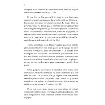 Le Pasteur Réformé