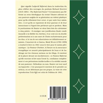 Le Pasteur Réformé