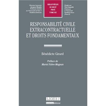 Responsabilité civile extracontractuelle et droits fondamentaux - 1