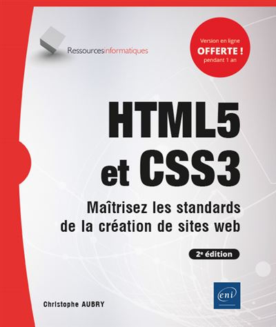 HTML5 et CSS3 - Catherine Aubry - broché