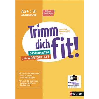 Trimm dich fit ! A2+>B1 - Cahier de langue - 2019