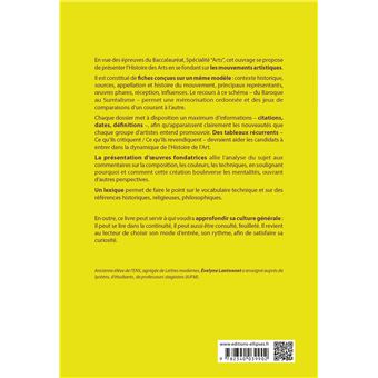 Précis d'histoire des arts. Les mouvements artistiques, de l'Antiquité au XXe siècle - Bac nouveaux programmes - Spécialité arts