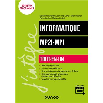 Informatique tout-en-un MP2I-MPI