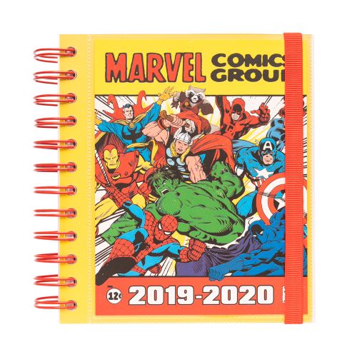 Agenda scolaire Erik Journalier 2019/2020 Marvel