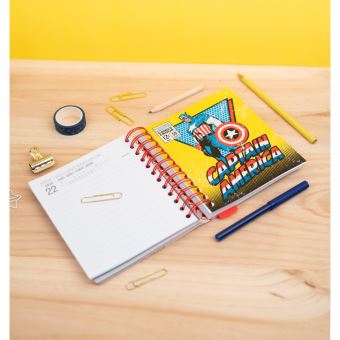 Agenda scolaire Erik Journalier 2019/2020 Marvel