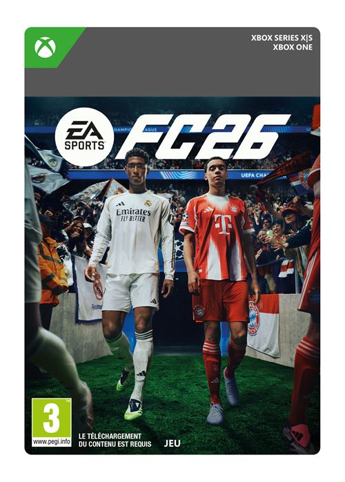 Code de téléchargement EA Sports FC 26 Xbox