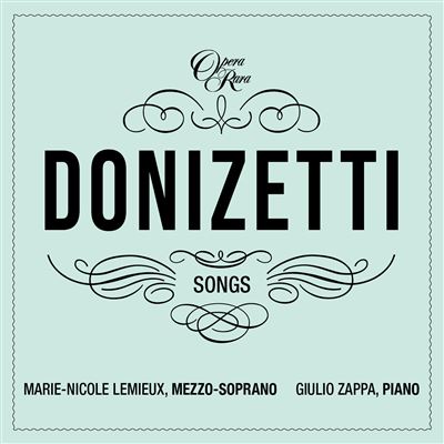 Donizetti : Songs Volume IV