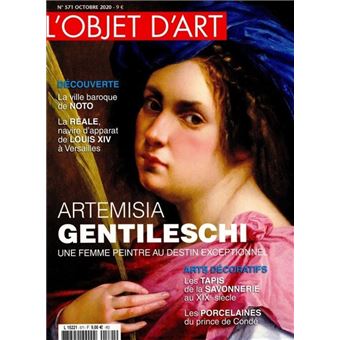 L'objet d'art n° 571 - Artémisia Gentileschi - oct 2020