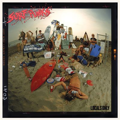 Locals Only Vinyle Vert et Violet Transparent