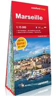 Marseille 1/15.000 (carte grand format laminée, plan de ville)