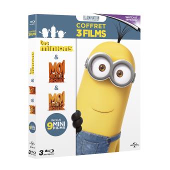Minions/Despicable me 1&2 Bluray Box