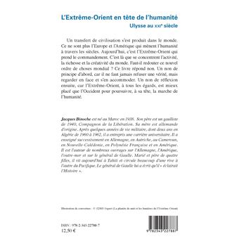 L'Extrême-Orient en tête de l'humanité