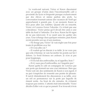 Page blanche pour roman noir