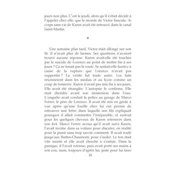 Page blanche pour roman noir