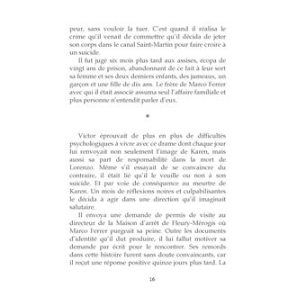 Page blanche pour roman noir