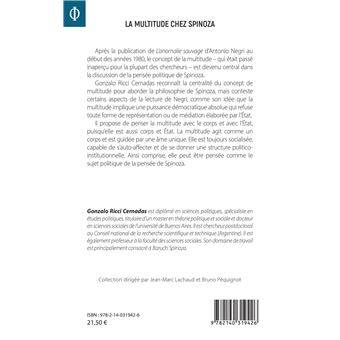 La multitude chez Spinoza