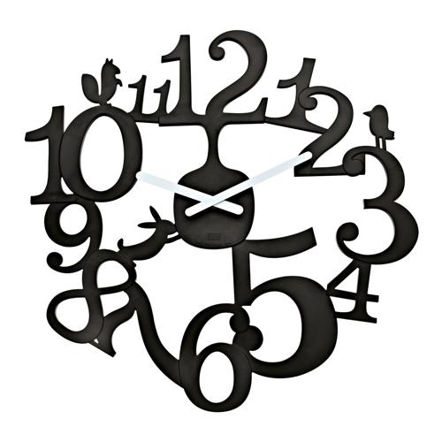 Horloge Koziol PIP Noir