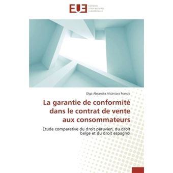 La garantie de conformité dans le contrat de vente aux consommateurs - 1