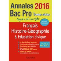 Annales Bac Pro Bac Pro Livre Bd Fnac