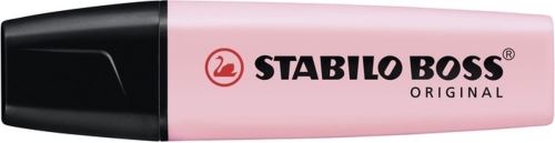 Stabilo Surligneur Pastel Boss Rose. Pointe Biseaut&eacute;e