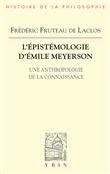 L'épistémologie d'Émile Meyerson
