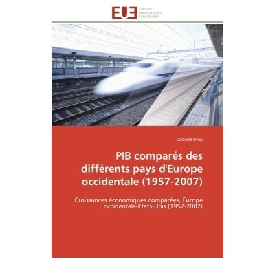 Pib comparés des différents pays d'europe occidentale (1957-2007)