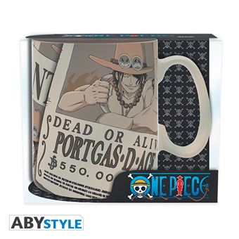 Mug One Piece Wanted Ace