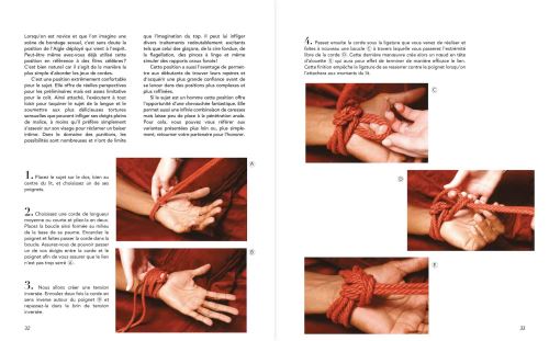 Le bondage érotique : jeux de corde à vocation sexuelle - Chanta Rose -  Librairie Mollat Bordeaux