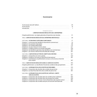 Precis de fiscalite des entreprises 2022 2023