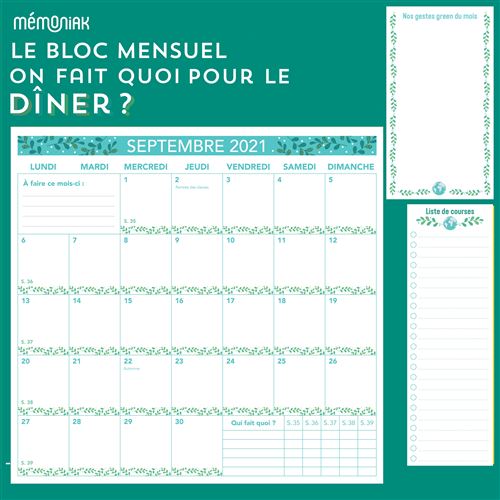 Vous voulez acheter Planner Schedule - Calendrier mensuel